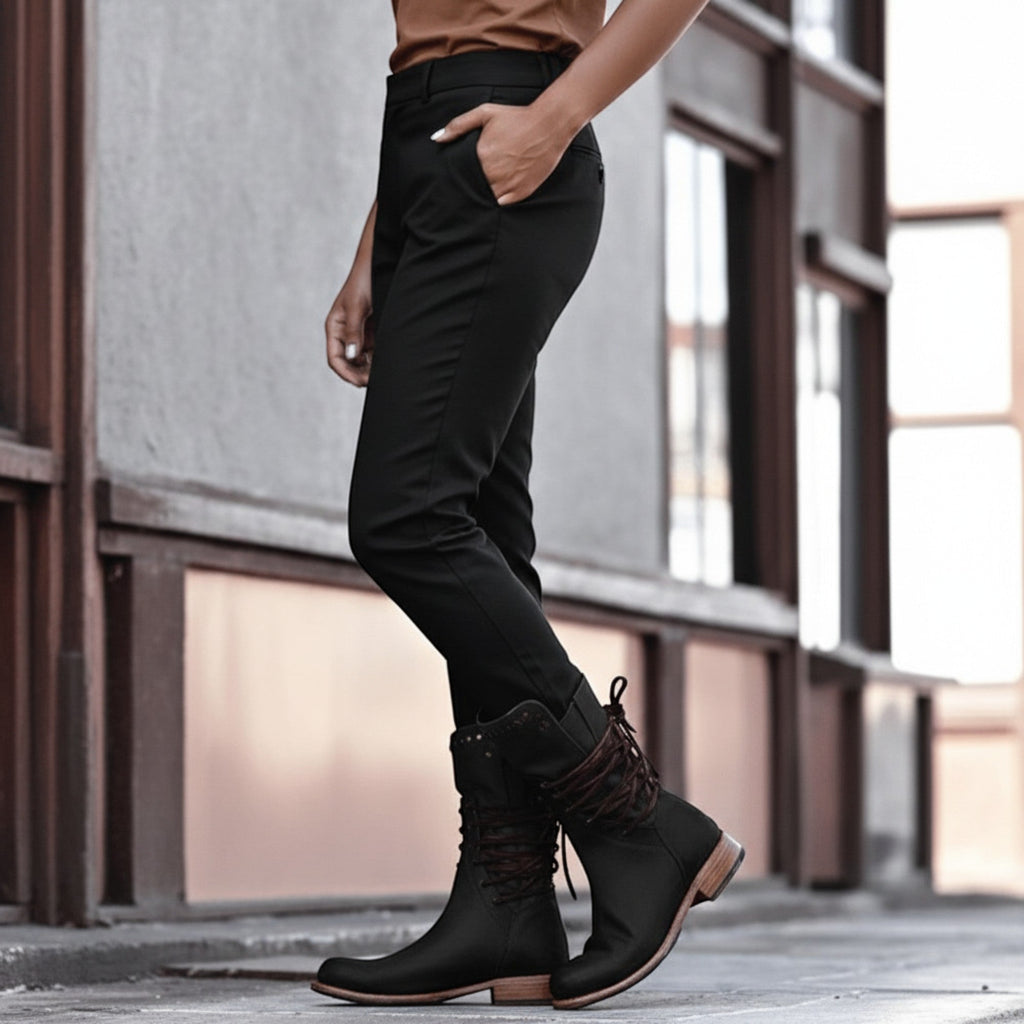 Clara Leather Orthopedic Ankle Boots
