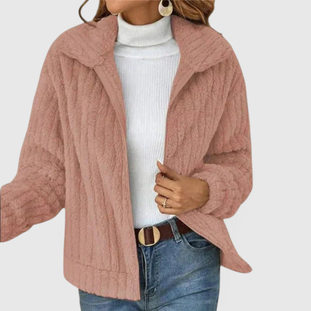 Aria Plush Teddy Jacket