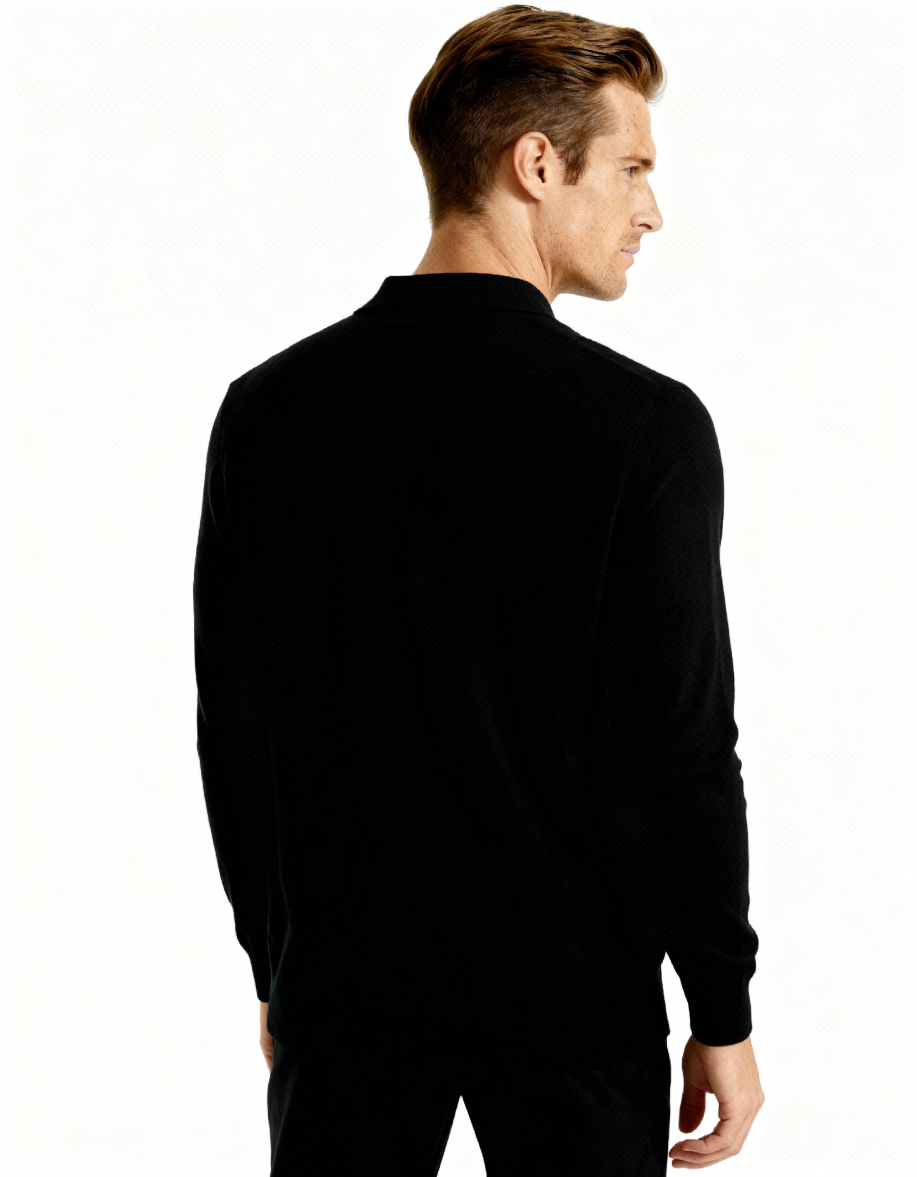 Heritage Knit Polo Sweater
