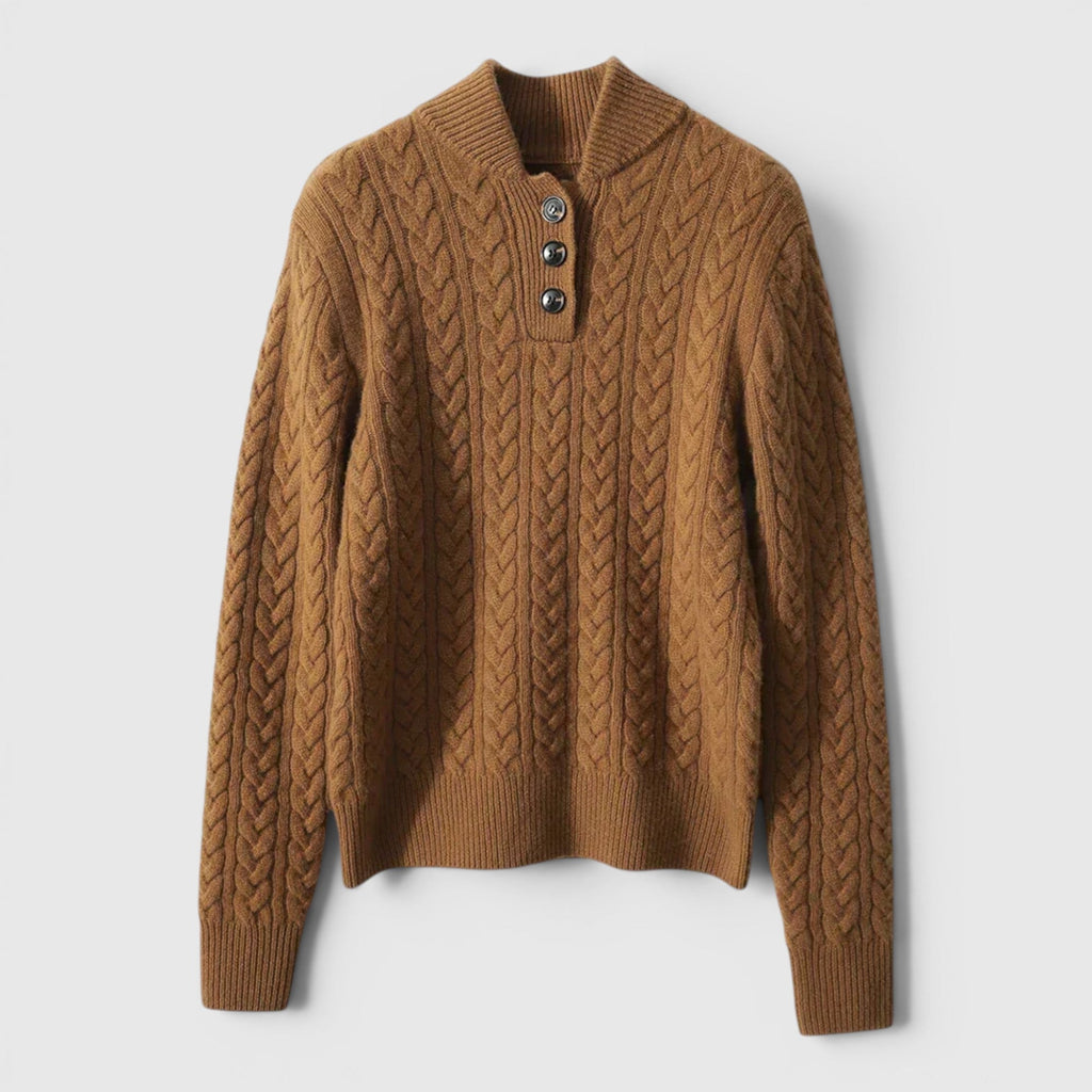 Sofia Wool Cashmere Blend Sweater