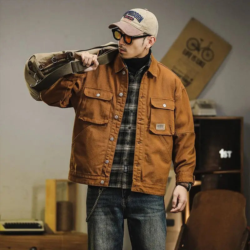 Jacket Corduroy Retro Mason