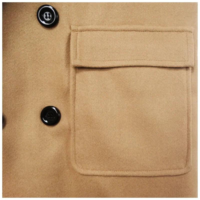 Coat Wool Heritage York - Mance Wear Khaki / M