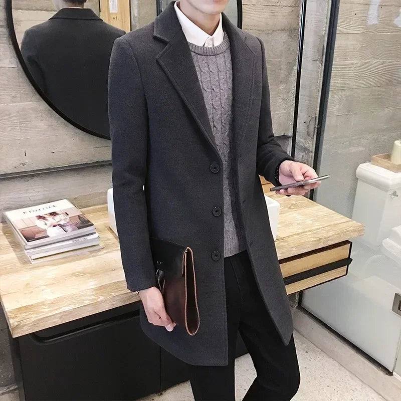 Coat Wool Minimal Alden