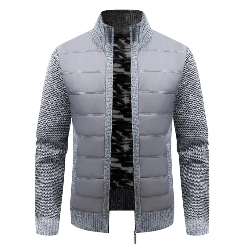 Jacket Hybrid Knit Ares - Mance Wear Light Grey / M
