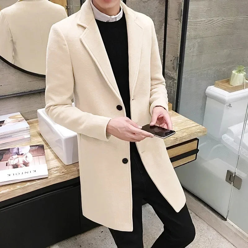 Coat Wool Minimal Alden