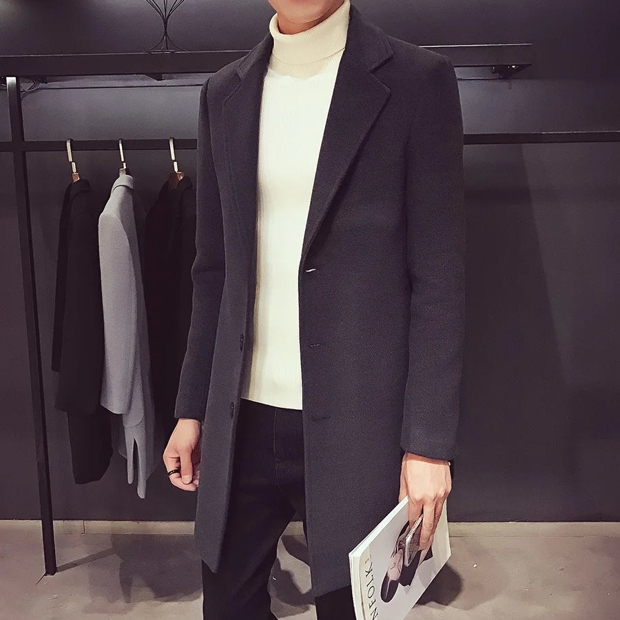Coat Wool Minimal Alden