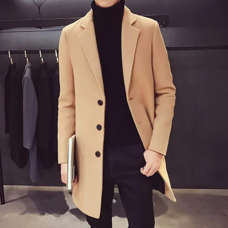 Coat Wool Minimal Alden