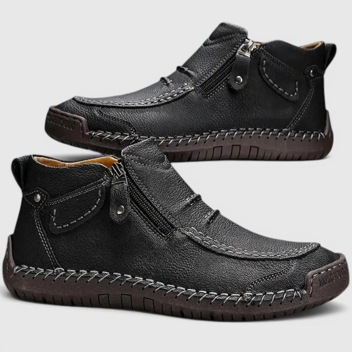 Harvey Vintage Rubber Sole Boots