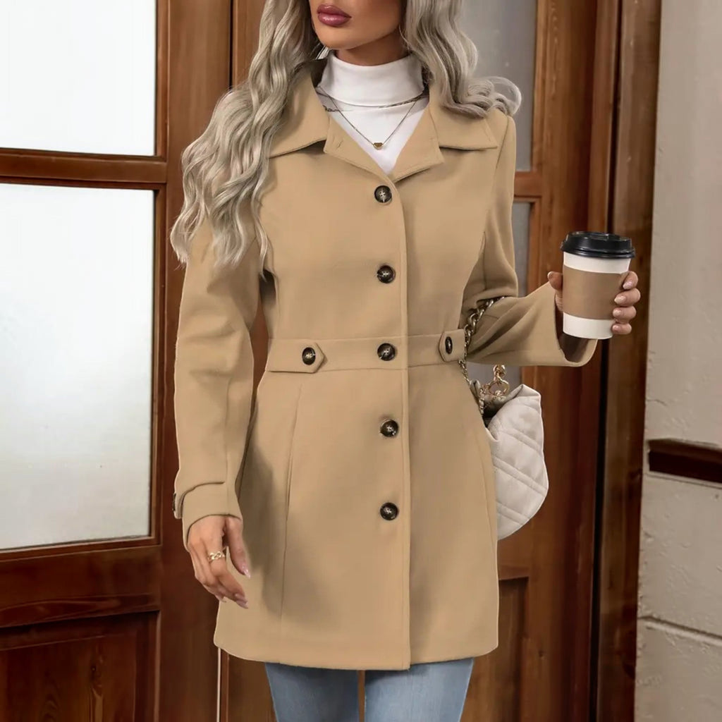 Jasmine Tailored Wool Coat