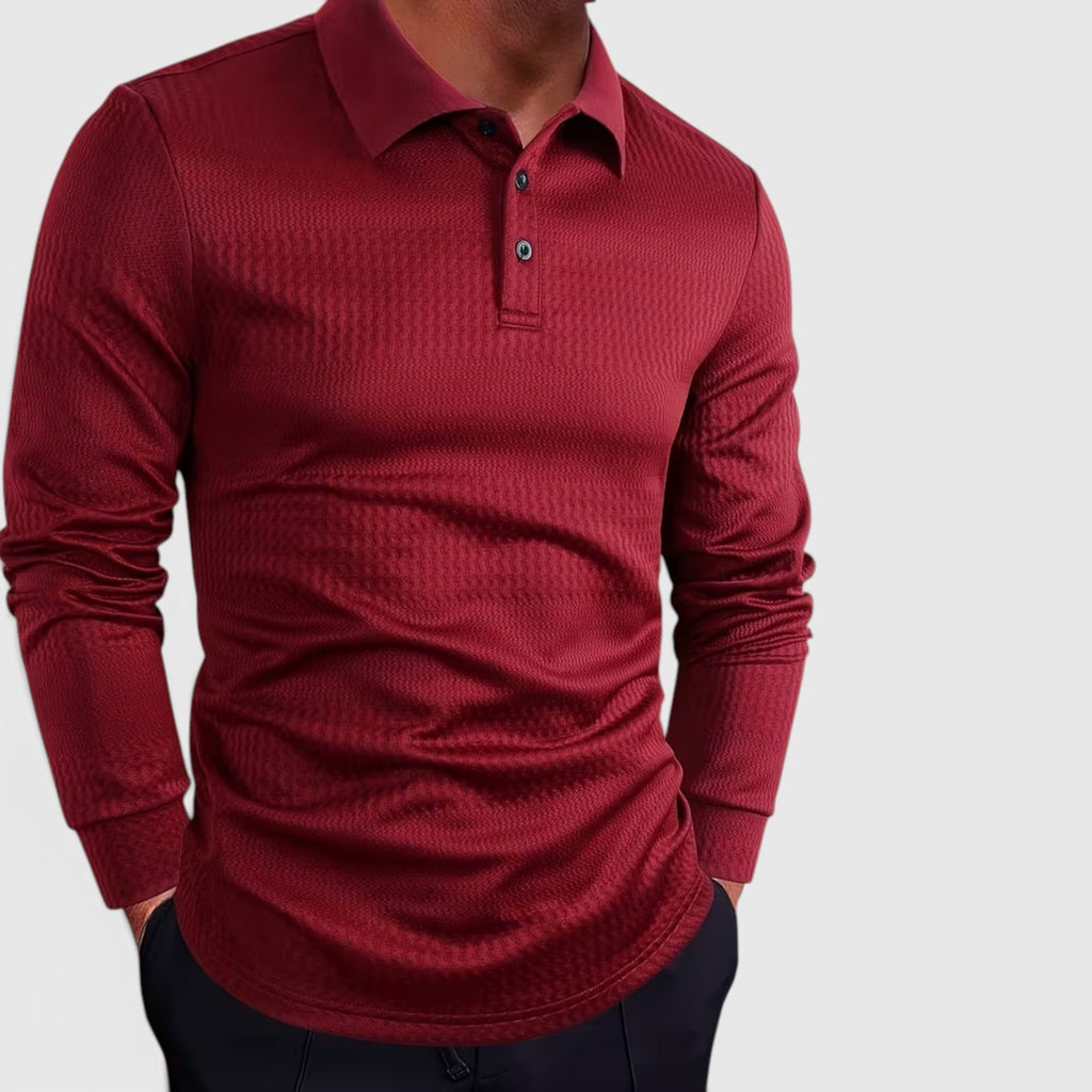 Martin Jacquard Knit Shirt