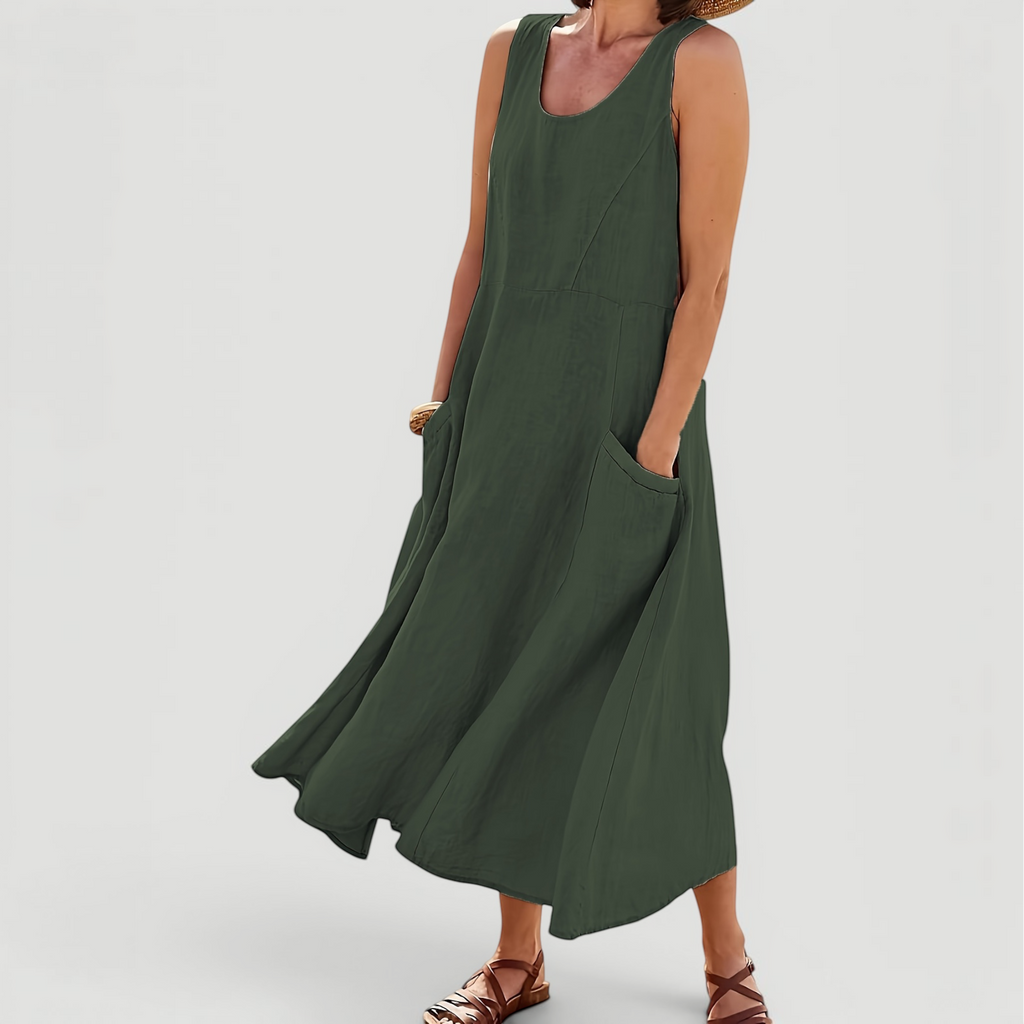 Chloe | Women’s Cotton Summer Dress Comfortable Fit
