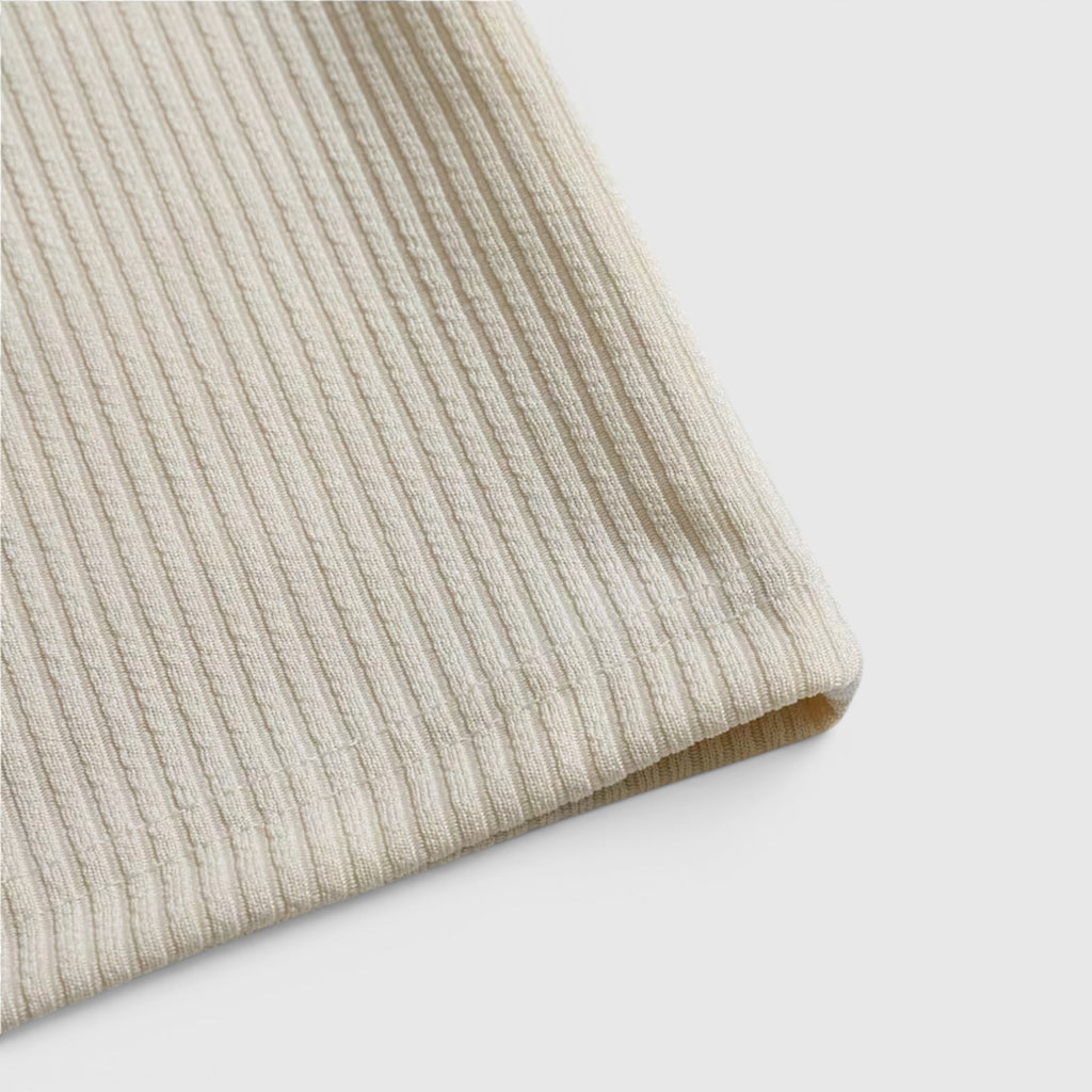 Jonah Zip-Up Ribbed Polo