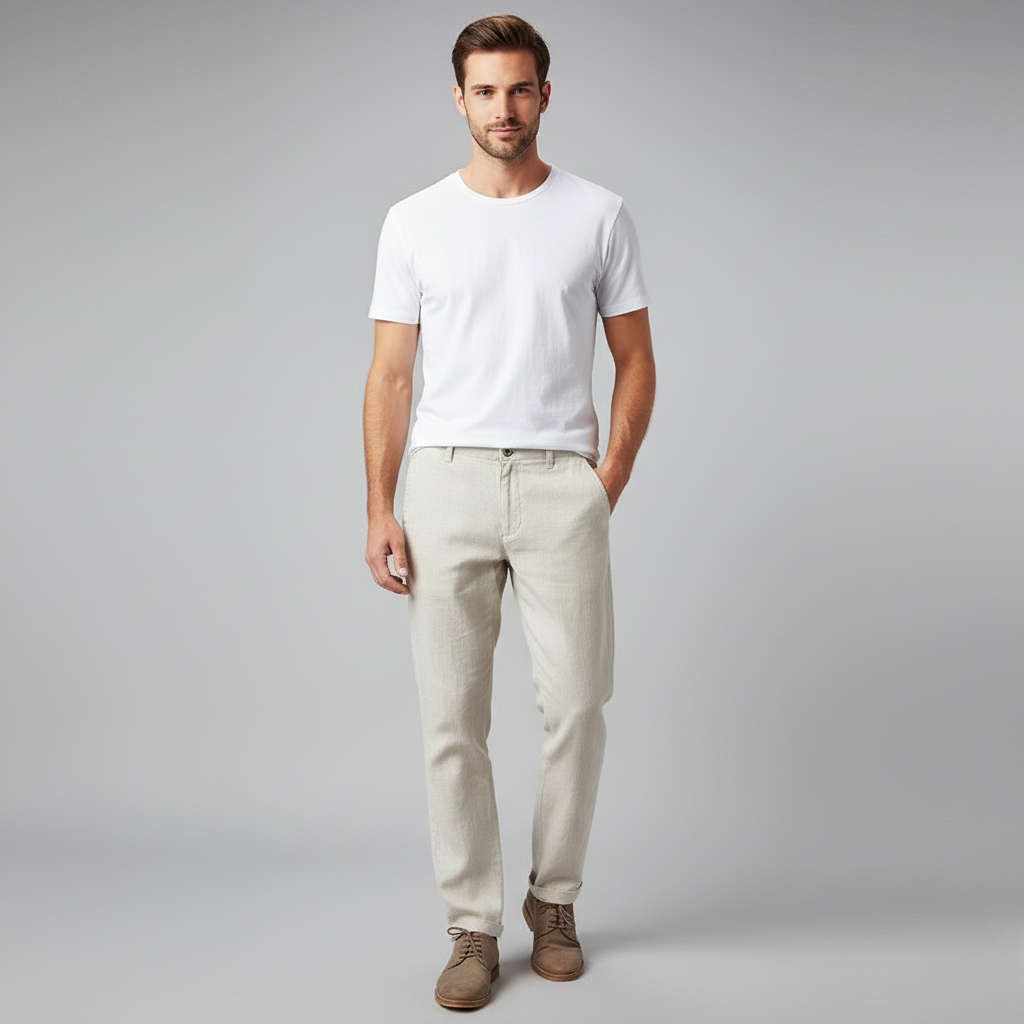 Pants Linen Classic Ares