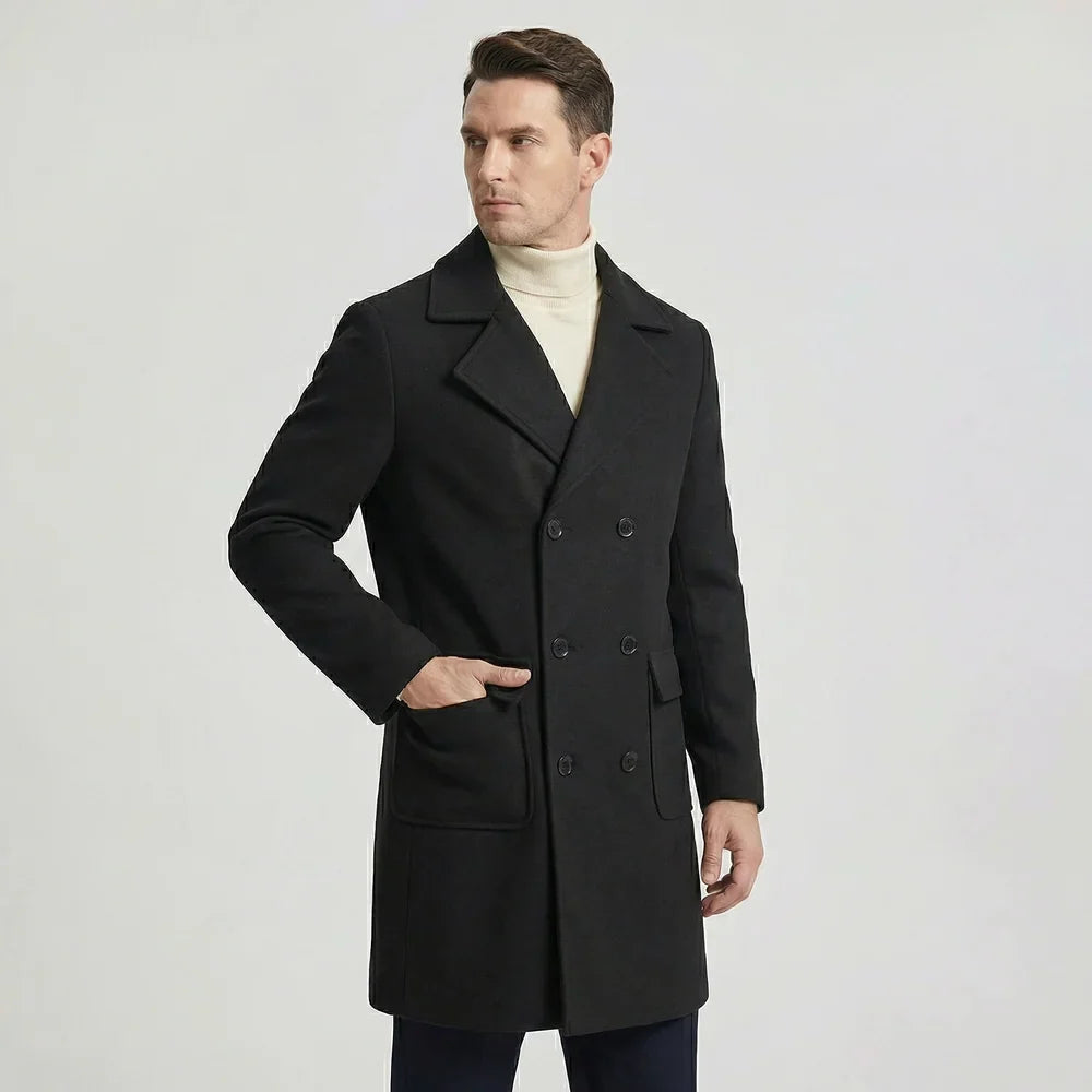 Coat Wool Heritage York - Mance Wear Black / M