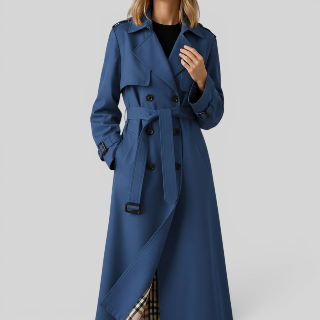 Roisin Belted Longline Trench Coat