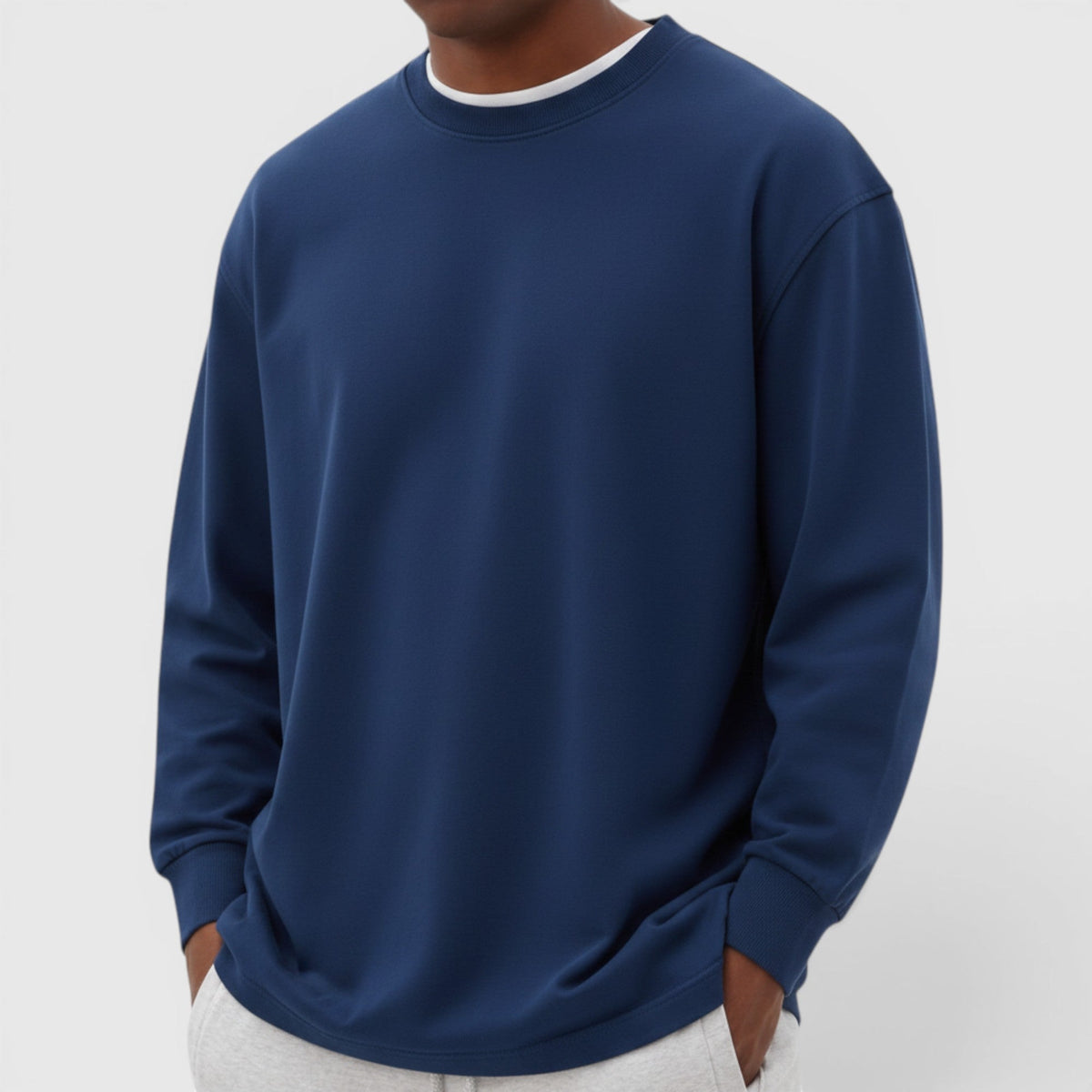 Nicholas Cotton Mockneck Longsleeve Shirt