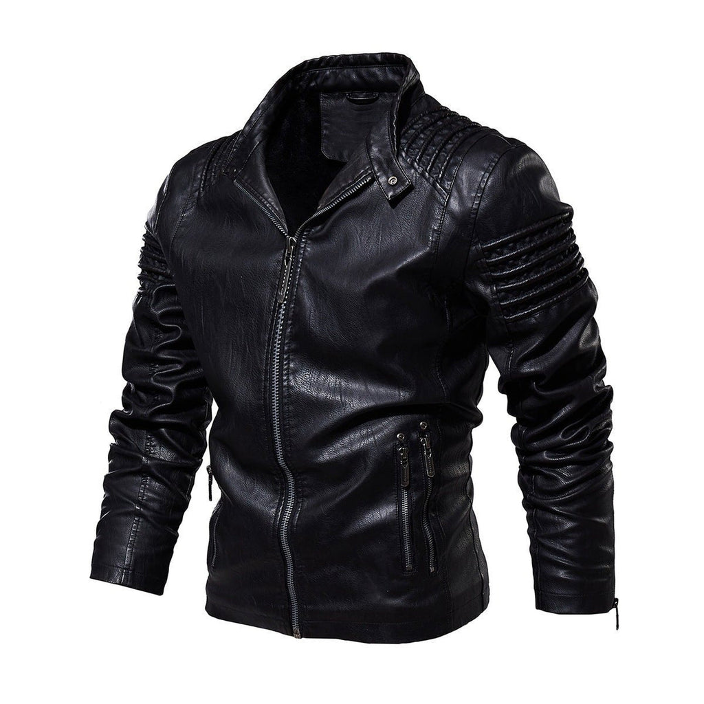 Tristan Moto Faux Leather Jacket
