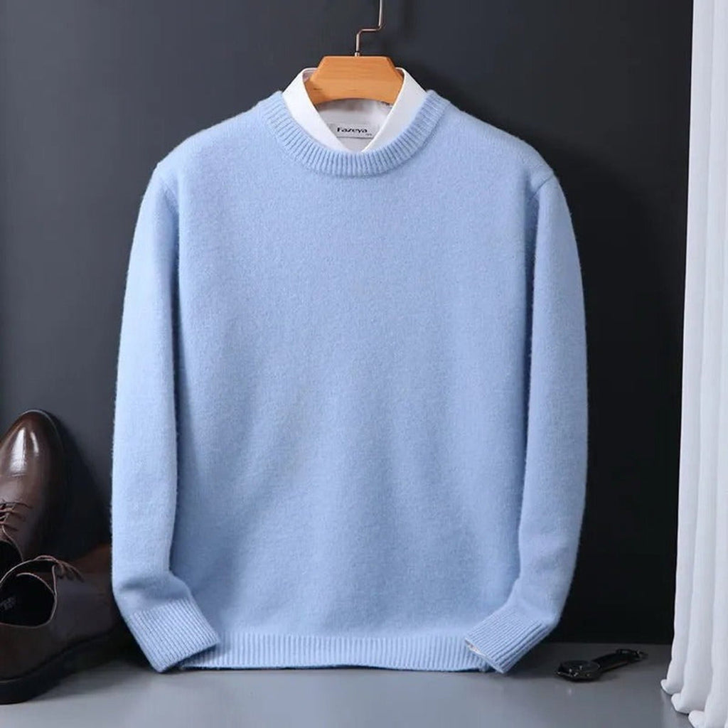 Derek Soft Mohair Crewneck Sweater