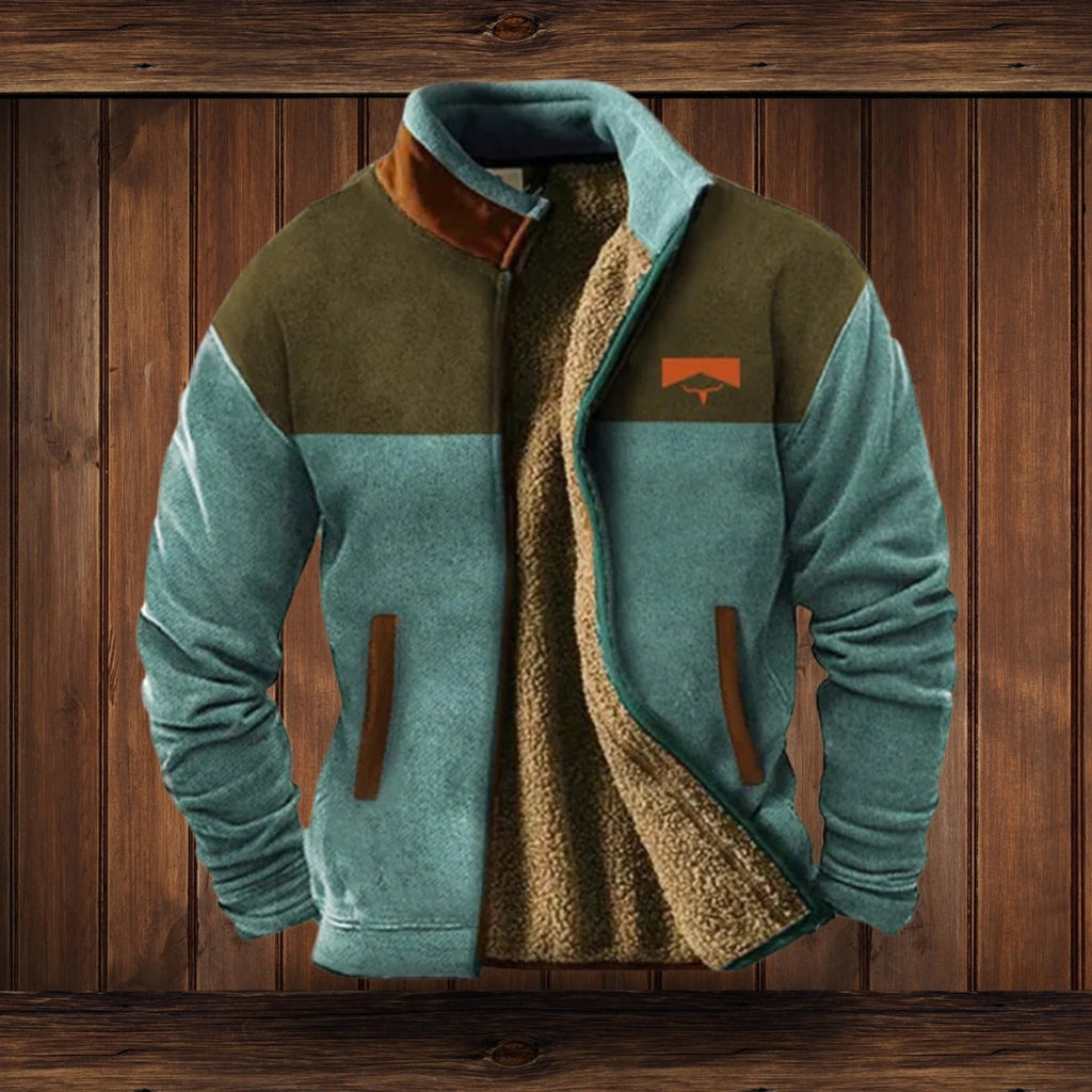 Wesley Sherpa-Lined Bomber Jacket