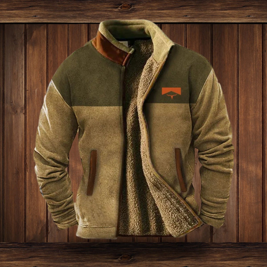 Wesley Sherpa-Lined Bomber Jacket