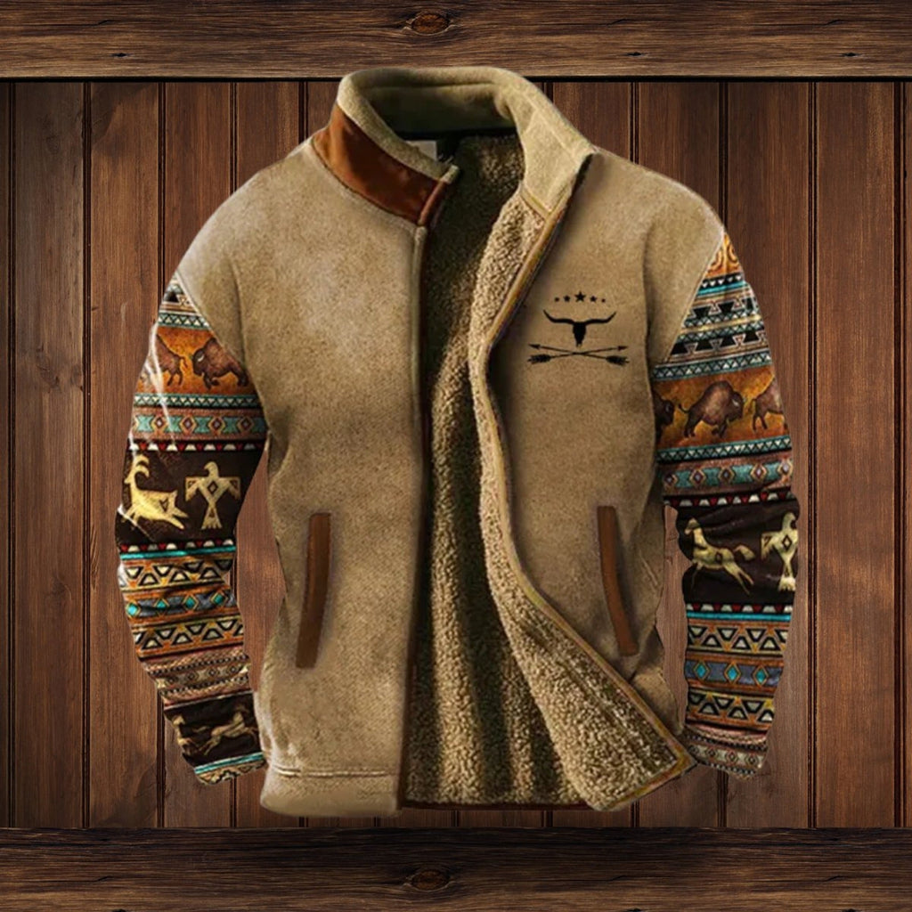 Wesley Sherpa-Lined Bomber Jacket