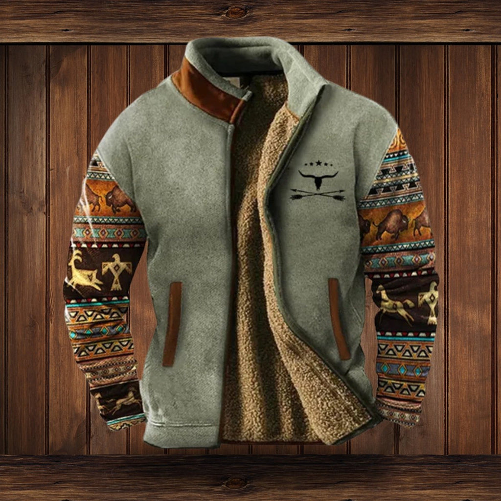 Wesley Sherpa-Lined Bomber Jacket