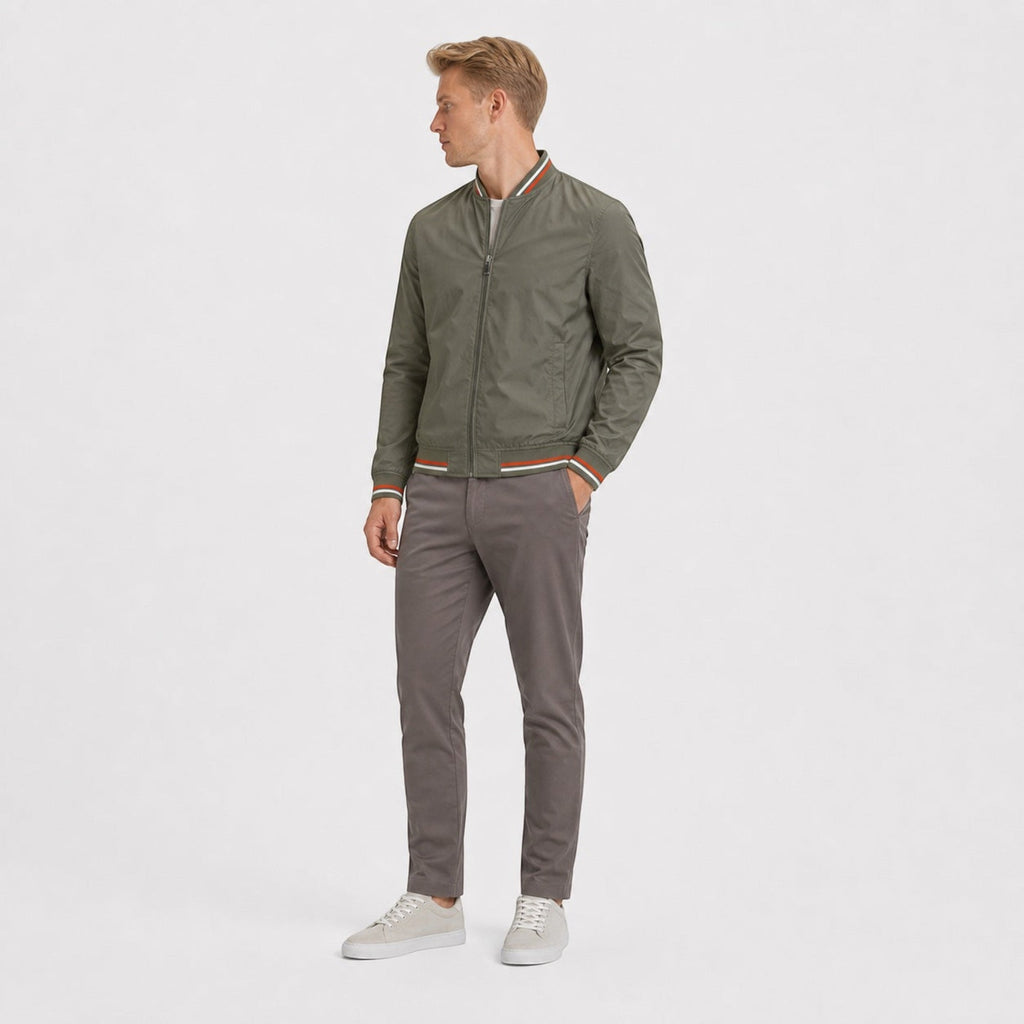 Derek | Bomber Jacket Men's Regular Fit Spring Fall Jacket