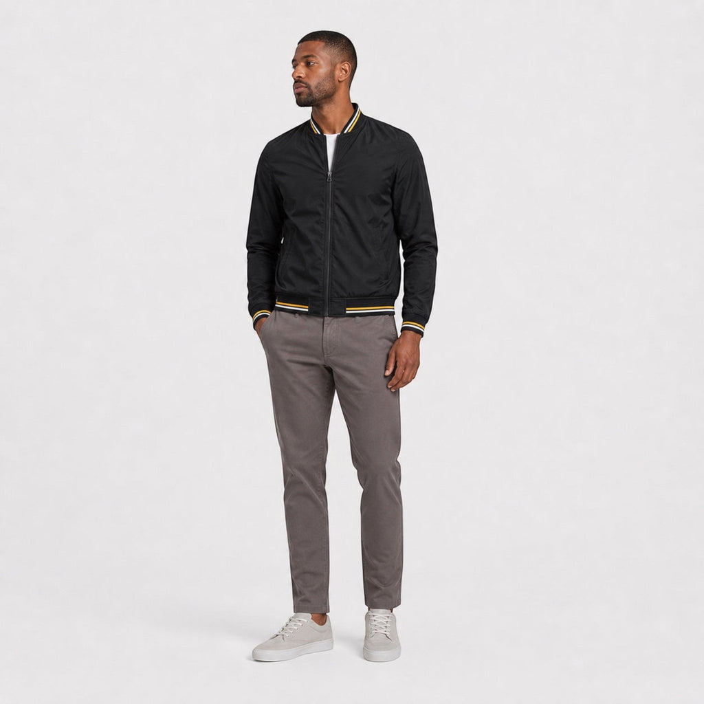 Derek | Bomber Jacket Men's Regular Fit Spring Fall Jacket