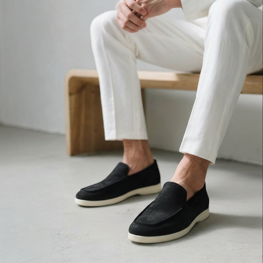 Jonah | Men's Classic Suede Loafers Supportive Insole