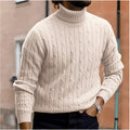 Jasper Cable Knit Turtleneck Sweater