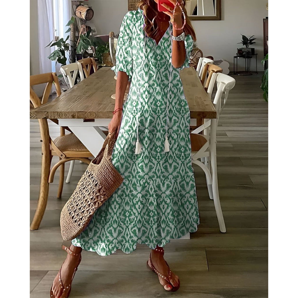 Ariana Boho Flowy Coverage Dress