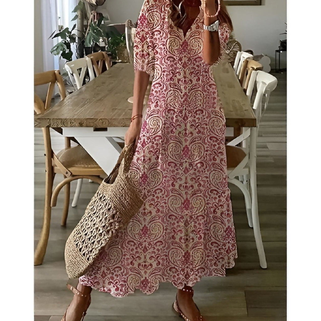 Ariana Boho Flowy Coverage Dress