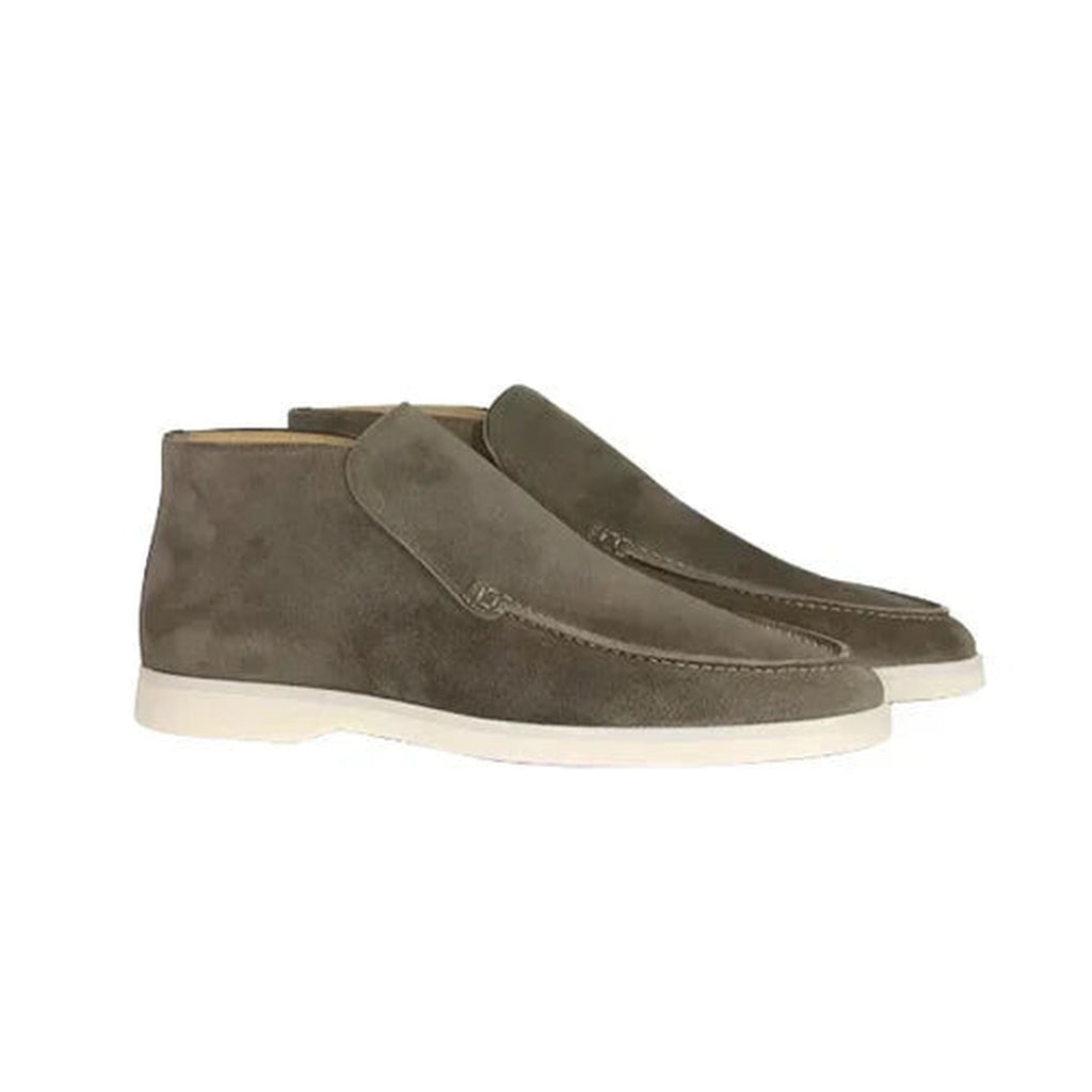 Elsie Suede Shoes olive – Mance Wear women's shoes