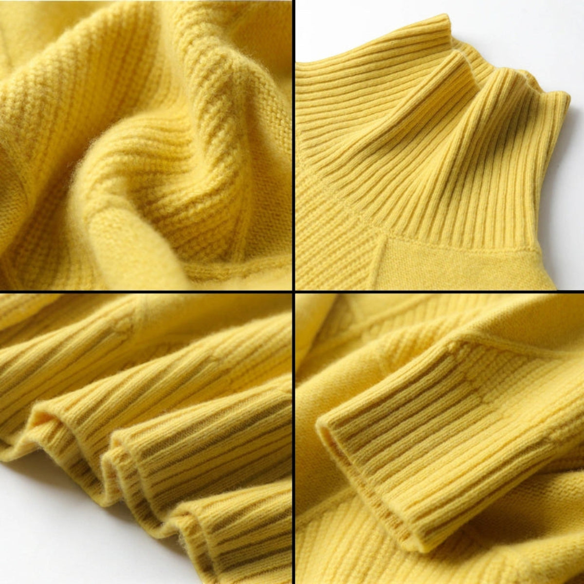 Chloe Warm Turtleneck Knit Sweater