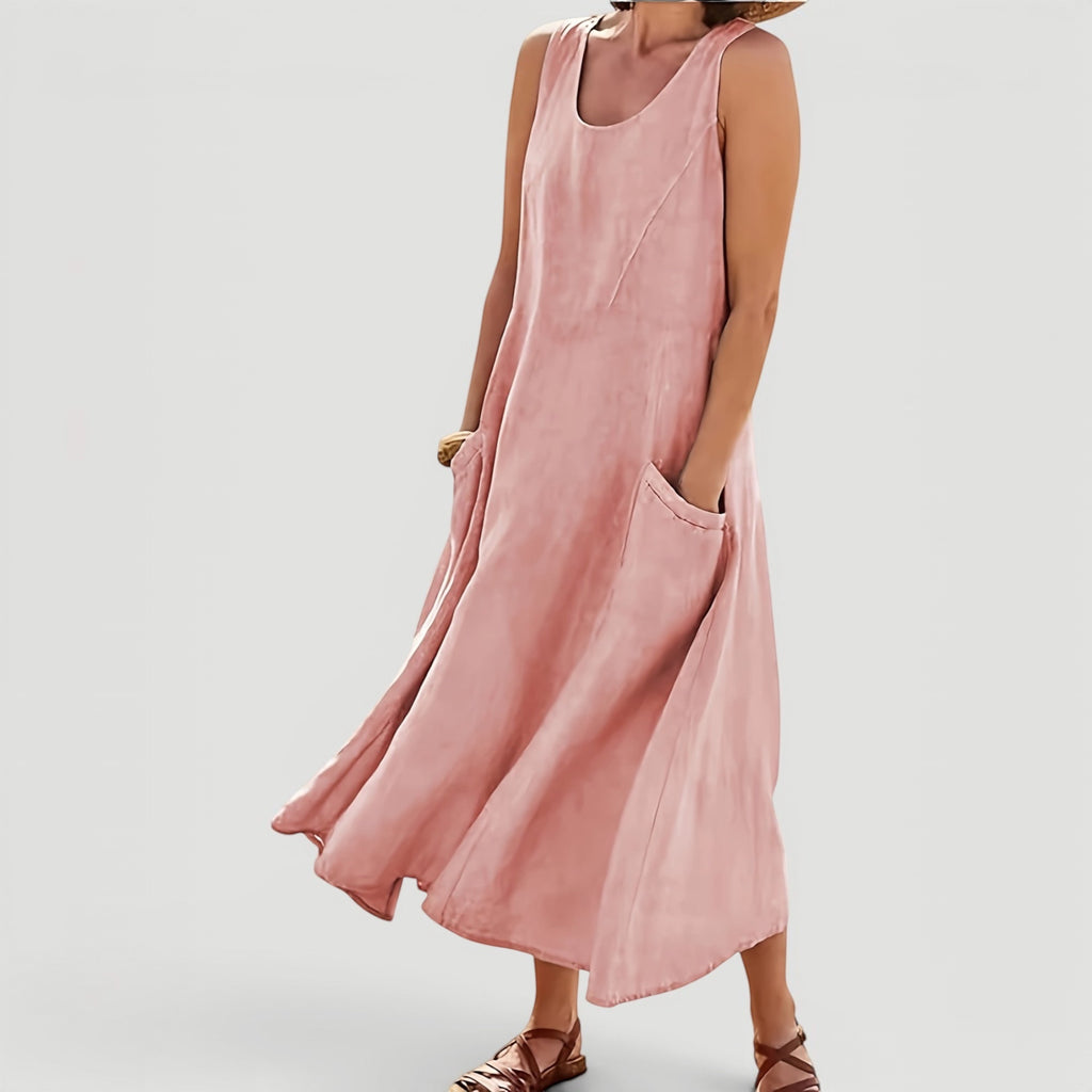 Chloe | Women’s Cotton Summer Dress Comfortable Fit