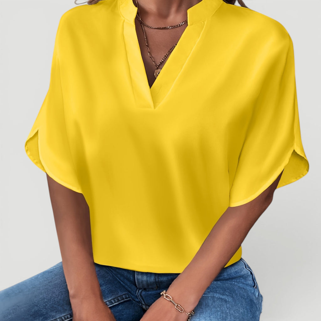 Grace | Women’s Lightweight Blouse Elegant Short Sleeve