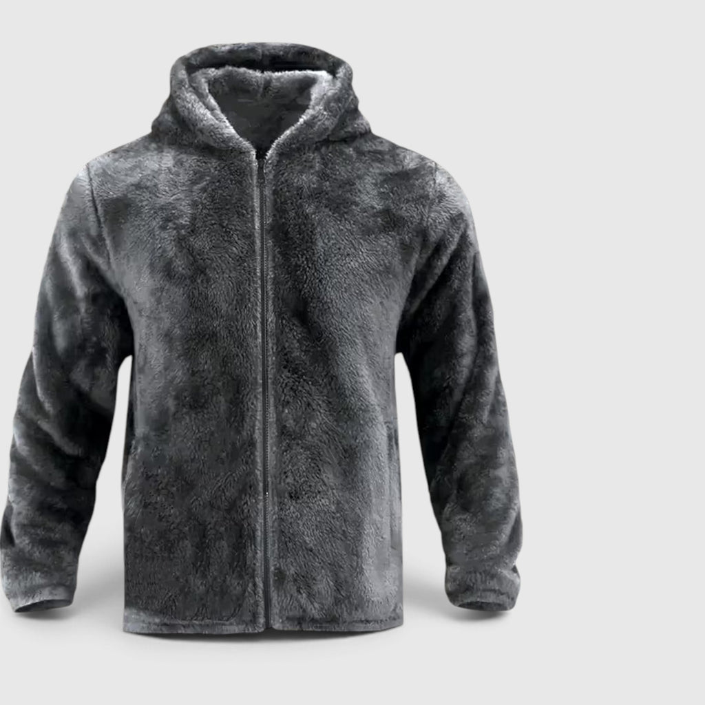 Jasper Hooded Teddy Jacket
