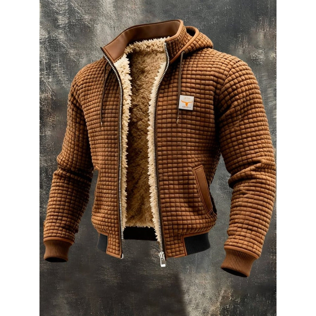 Simon Fleece-Lined Sherpa Coat