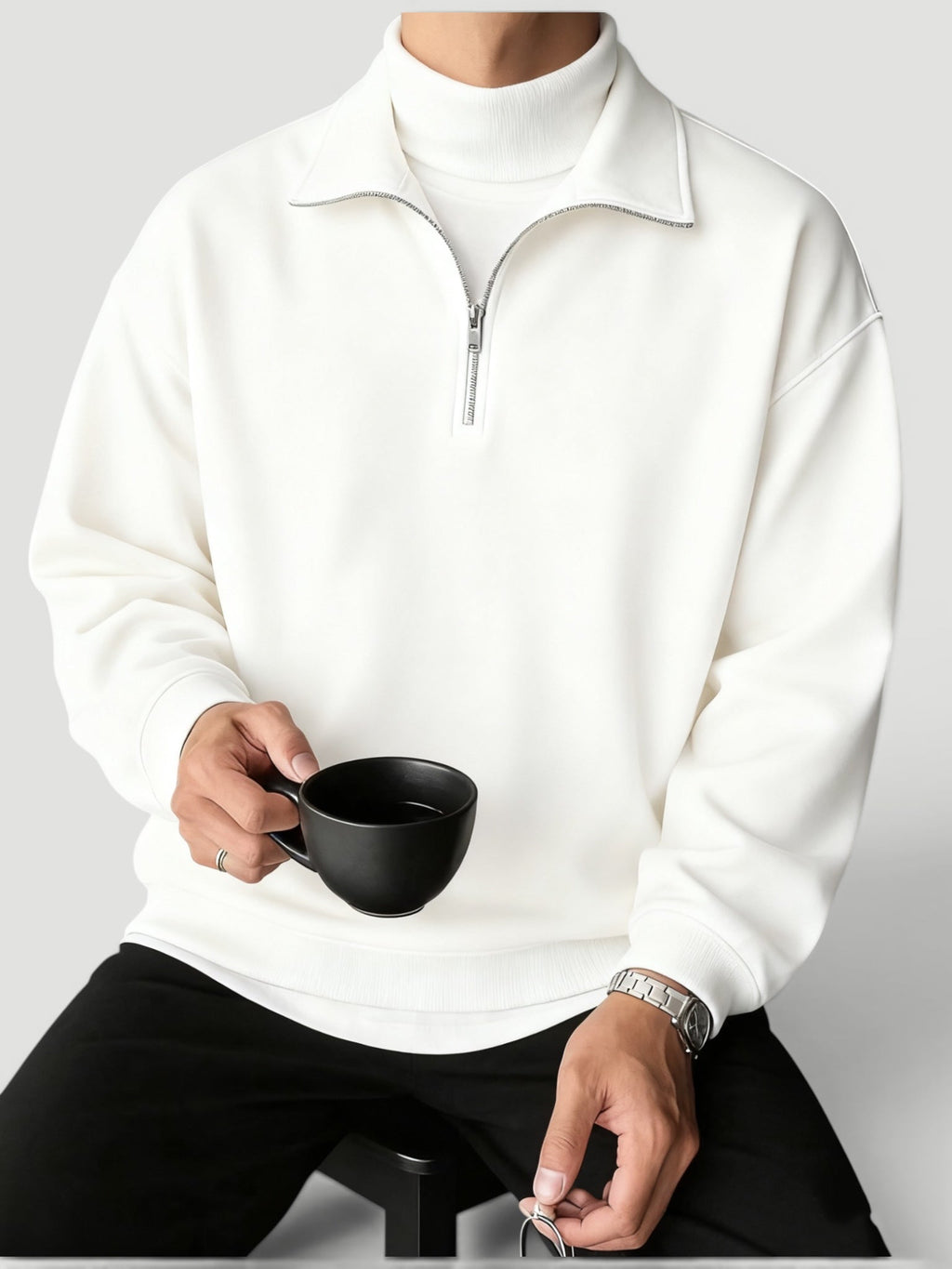 Lewis | Men’s Lightweight Quarter Zip Pullover