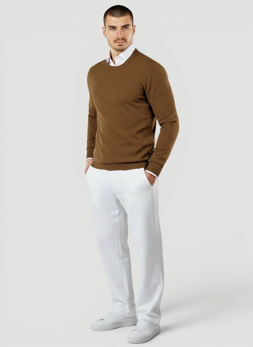 Isaac | Men’s Casual Everyday Crew Neck Sweater