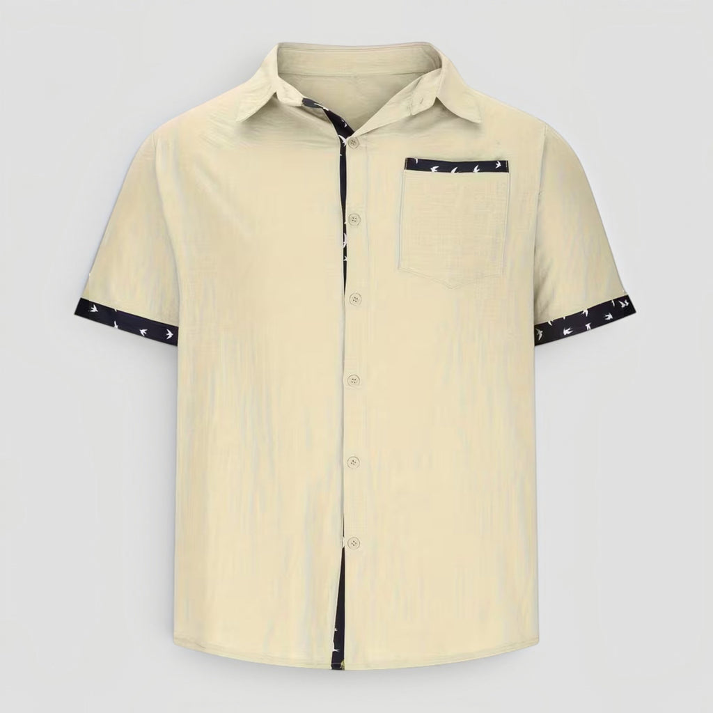 Simon | Men’s Casual Resort Shirt Lightweight Style