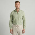 Linen Lifestyle Set – Sage Green & Beige - Mance Wear S