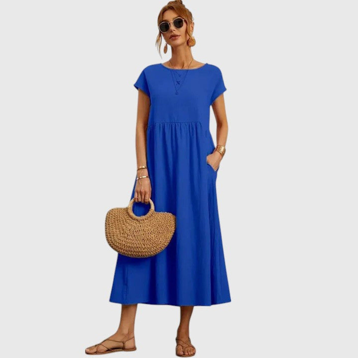 Daphne Comfortable Midi Dress