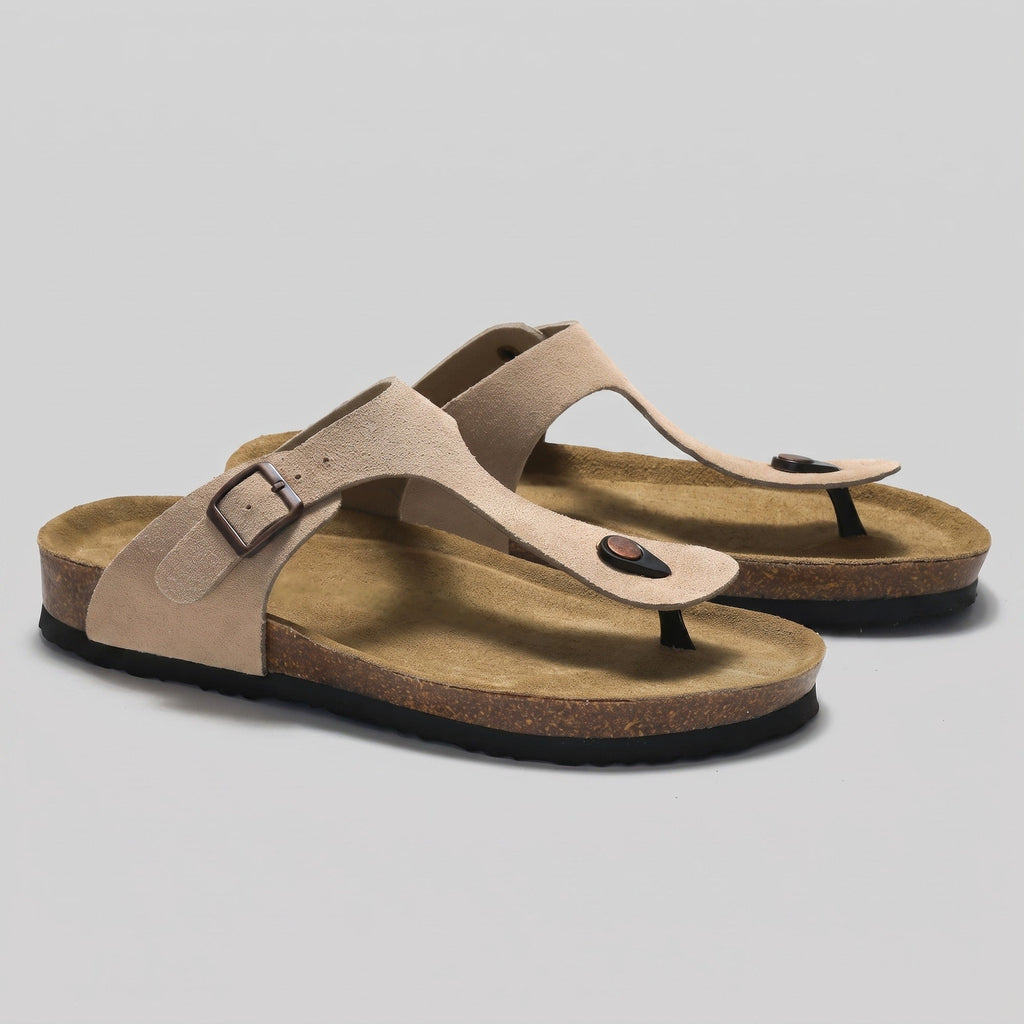 Freya Buckle Slide Sandals
