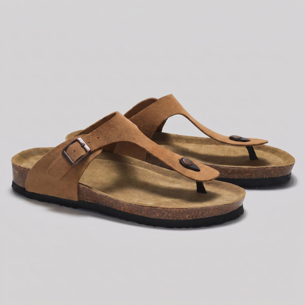 Freya Buckle Slide Sandals