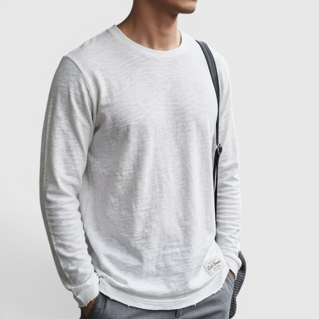 Karl Cotton Long Sleeve Tee