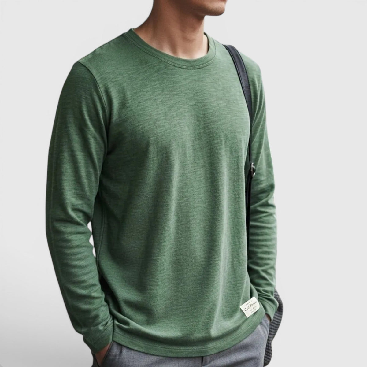 Karl Cotton Long Sleeve Tee