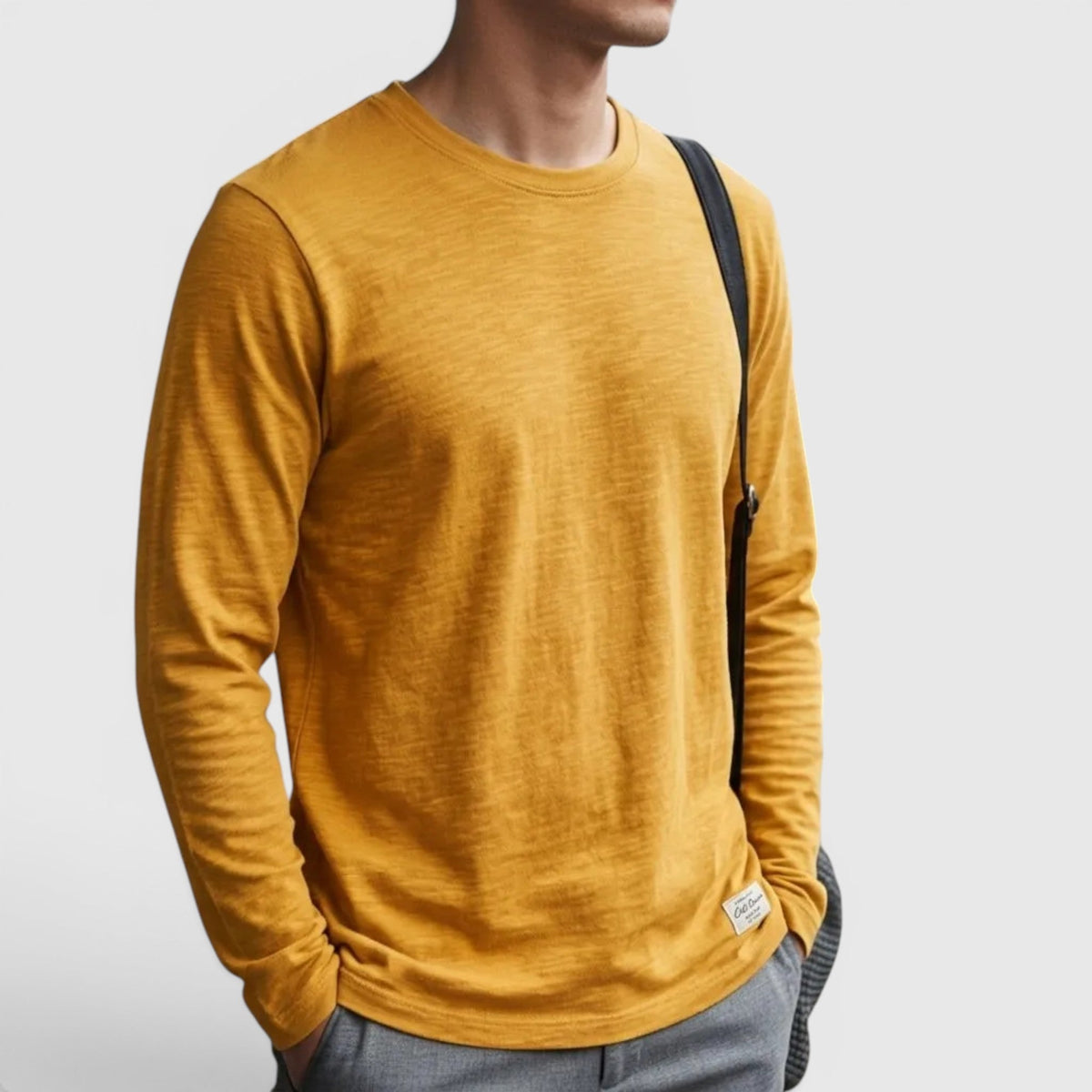 Karl Cotton Long Sleeve Tee