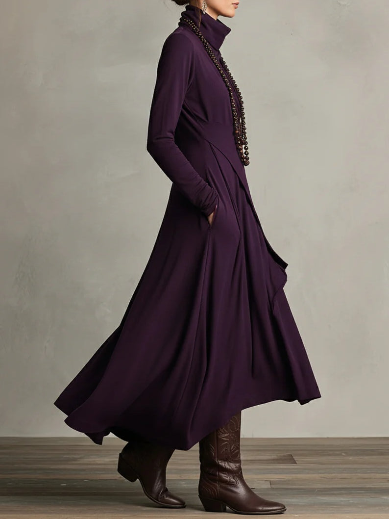 Aurelia High Neck Layered Maxi Dress - view 2