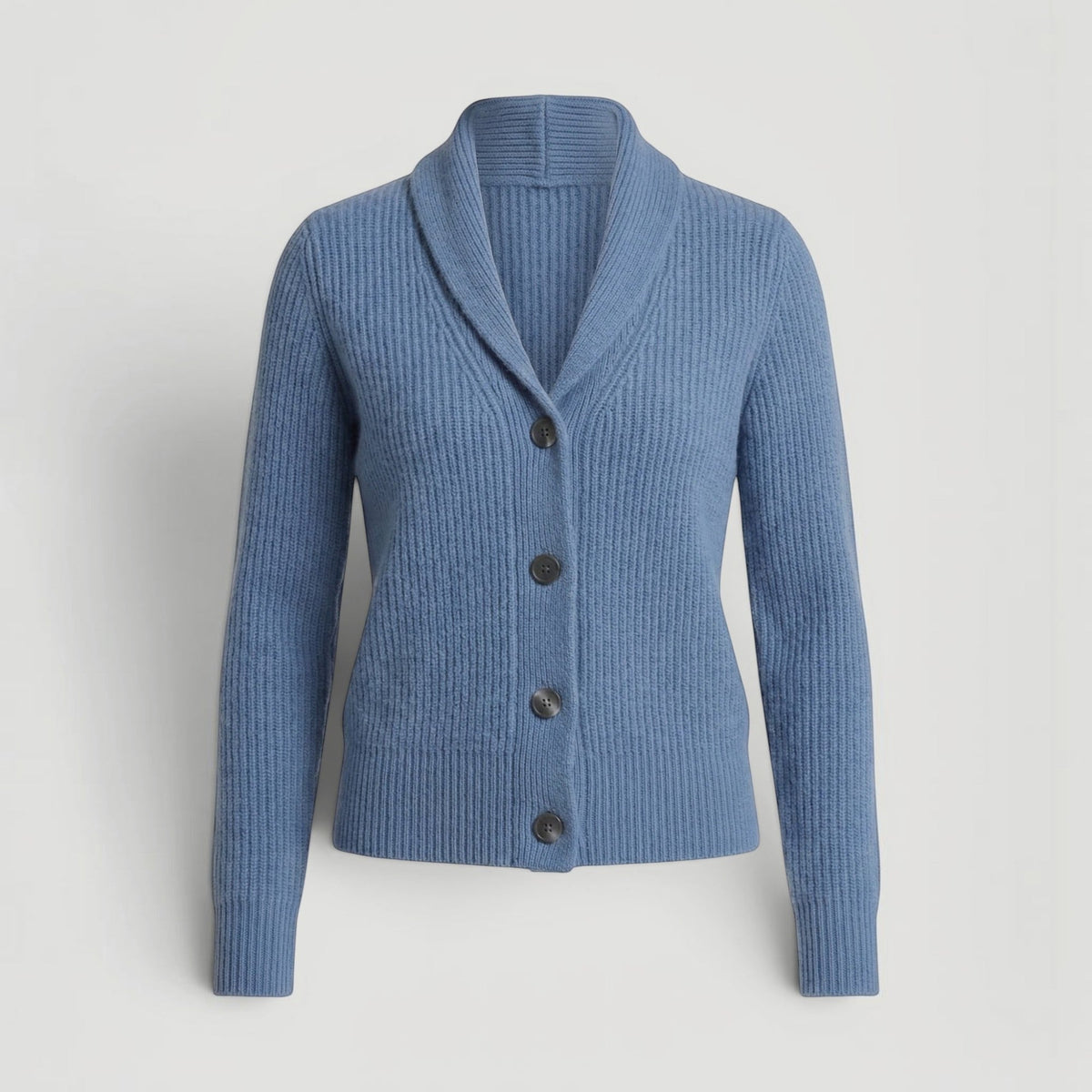 Kate Lapel Neck Knit Cardigan, Light Blue
